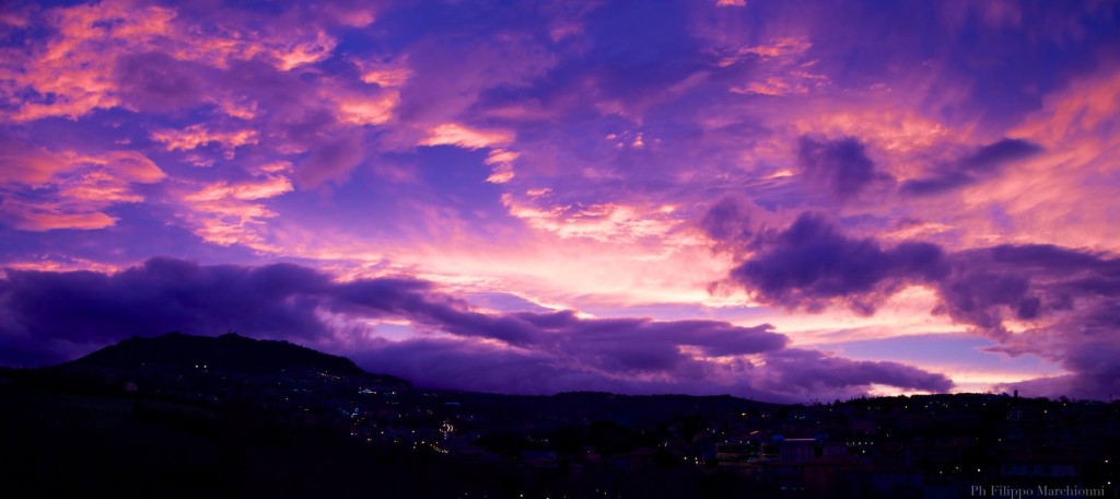 San Marino tramonto