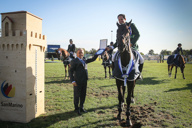 San Marino. Equitazione. Csio San Marino Arezzo il Gran Premio ha