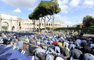 islam provocazione colosseo