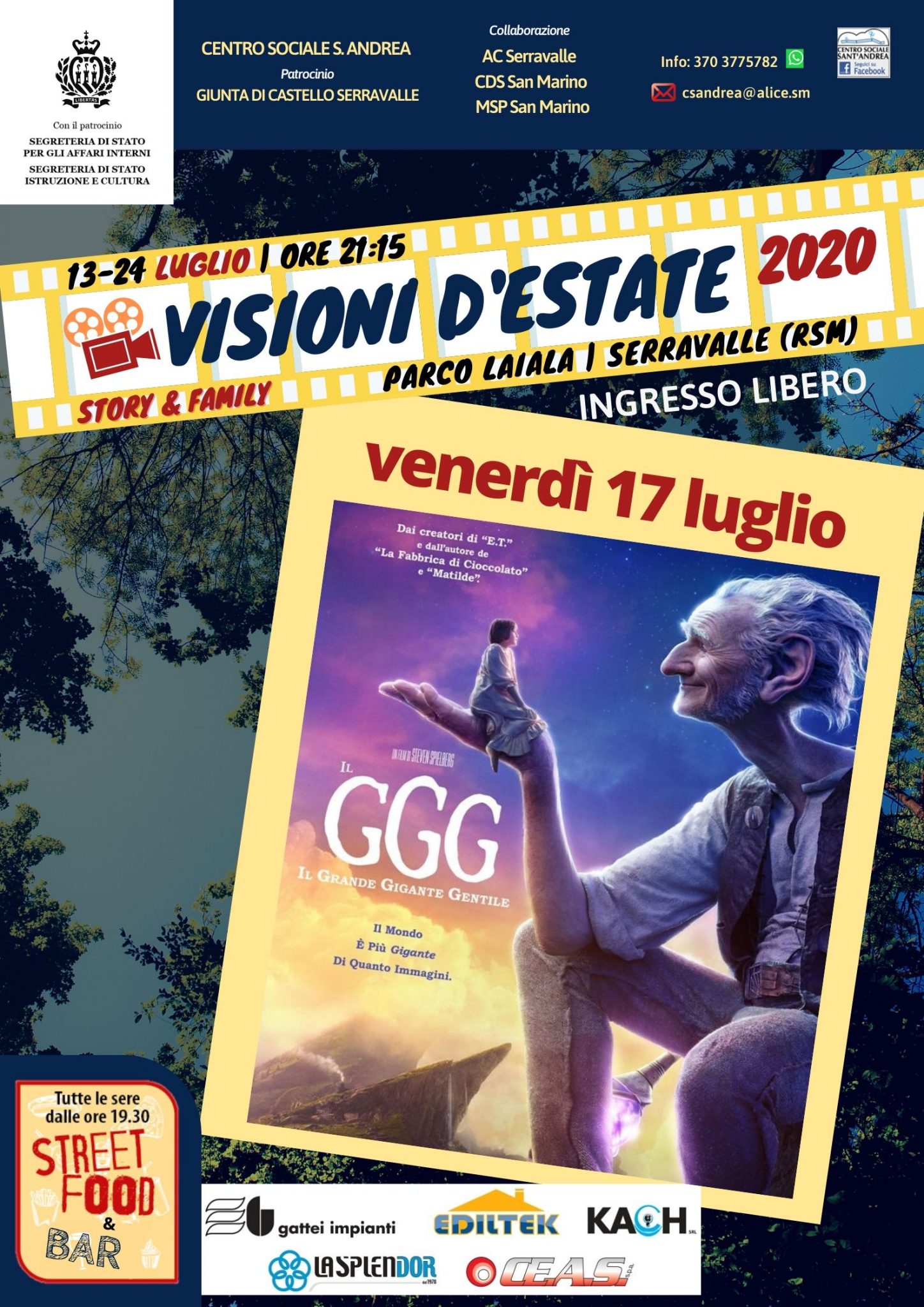 Il GGG – Il grande gigante gentile – Steven Spielberg