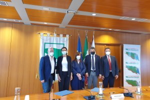 Firma Convenzione con Seràgnoli 27/07/2021 - 2