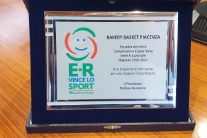 Premiazione Società Bakery Sport Piacenza c