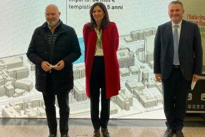 Bonaccini, Gibertoni e Donini al Sant'Orsola, presentazione nuovo Piano Direttore 28-10-2021