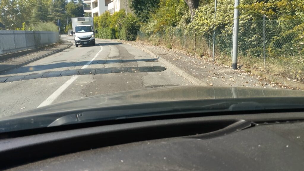 Dogana, il dosso "incriminato"