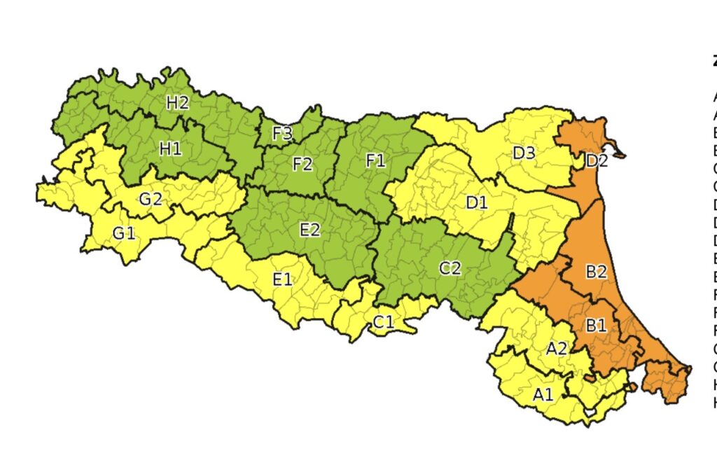 Allerta meteo in Emilia-Romagna: neve e venti forti fino a sabato
