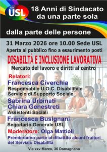 San Marino - Disabilità e inclusione lavorativa: USL al centro del dibattito